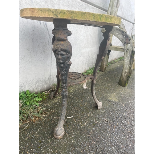 56 - CAST IRON TABLE BASE