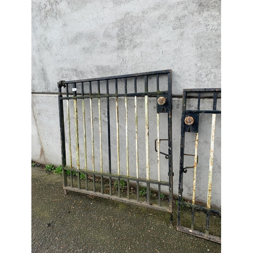 59 - PAIR OF CAST IRON GATES