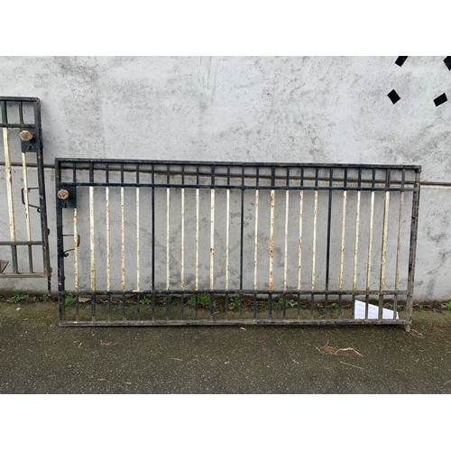 59 - PAIR OF CAST IRON GATES