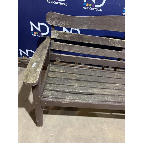 79 - WOODEN GARDEN BENCH