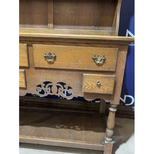 91 - OAK DRESSER