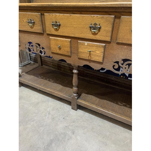 91 - OAK DRESSER