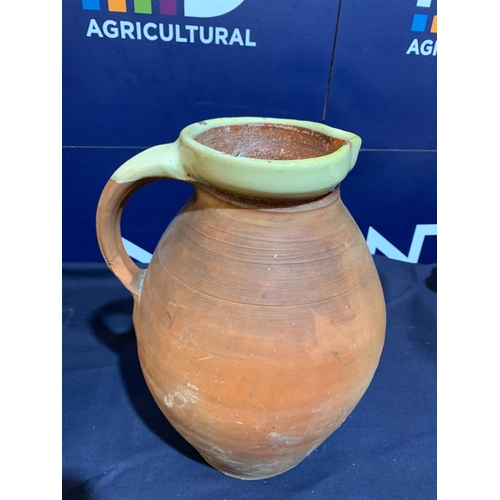 379 - TERRACOTTA JUGS