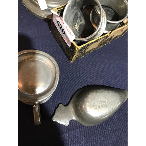 401 - PEWTER WARE