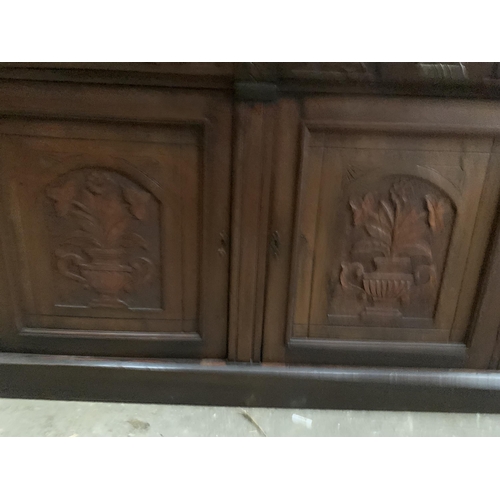 432 - CARVED DRESSER