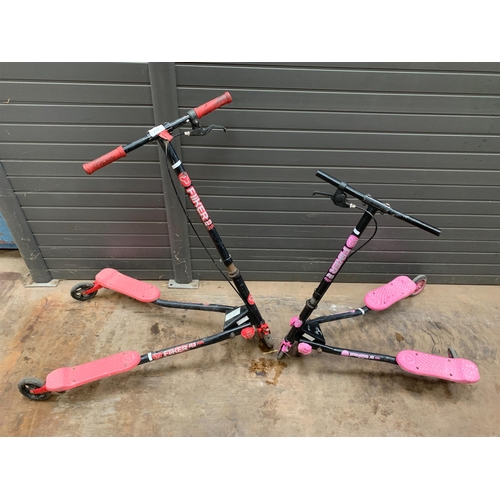 872 - PAIR OF SCOOTERS