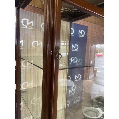 379 - GLASS SHOP CABINET