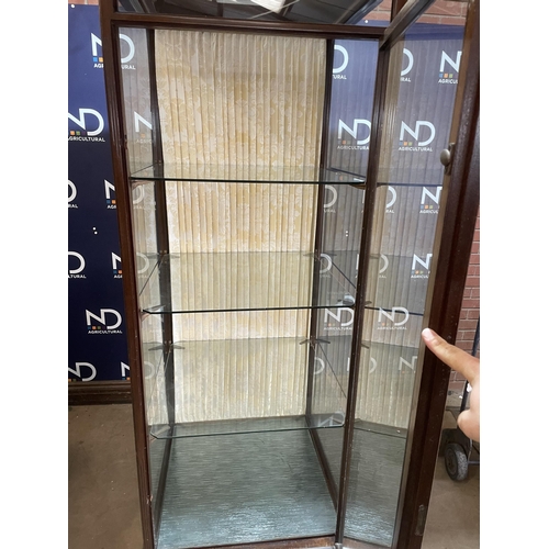 379 - GLASS SHOP CABINET