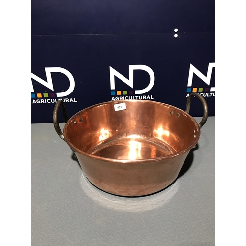 410 - COPPER BOWL