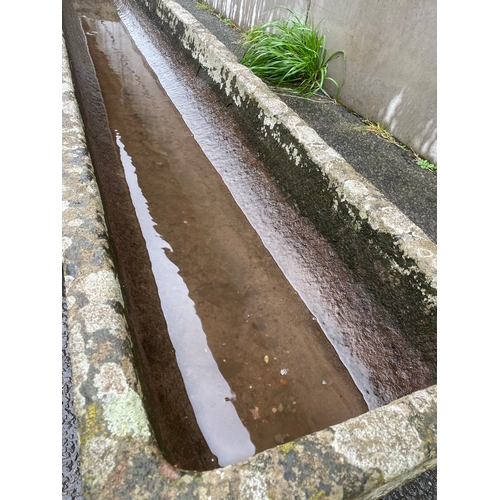 5 - CARVED STONE TROUGH