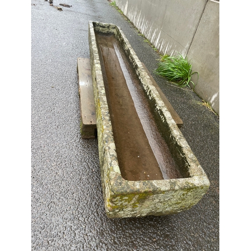 5 - CARVED STONE TROUGH