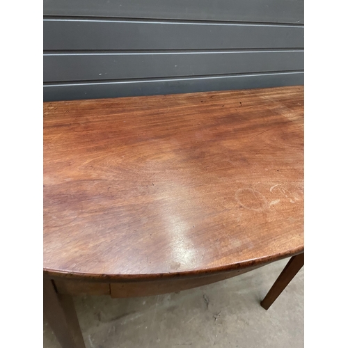 123 - MAHOGANY SIDE TABLE