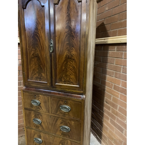 139 - MAHOGANY CABINET