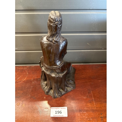 196 - BRONZE FIGURE