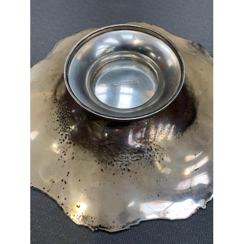 204 - HALLMARKED BIRMINGHAM SILVER DISH 230G