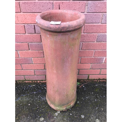 23 - TERRACOTTA CHIMNEY POT