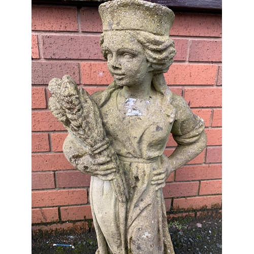 32 - COMPOSITE STONE LADY