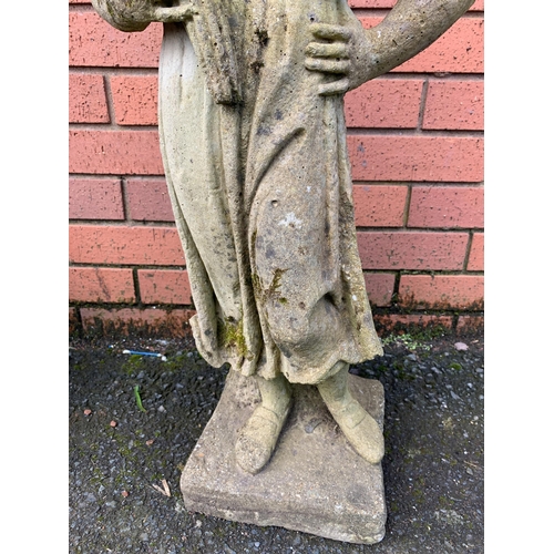 32 - COMPOSITE STONE LADY