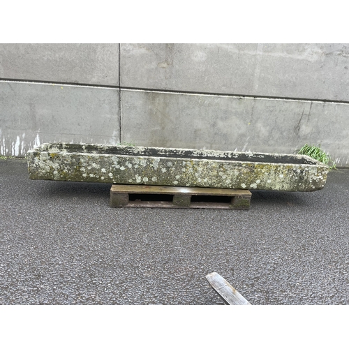 5 - CARVED STONE TROUGH