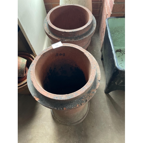 69 - CHIMNEY POTS