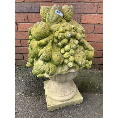 57 - COMPOSITE STONE FRUIT FINIAL