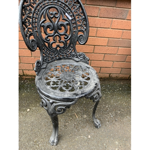 73 - CAST  GARDEN CHAIR