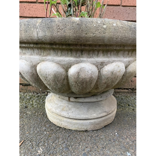 79 - COMPOSITE STONE GARDEN PLANTER