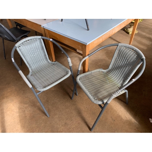 82 - PAIR OF GARDEN CHAIRS