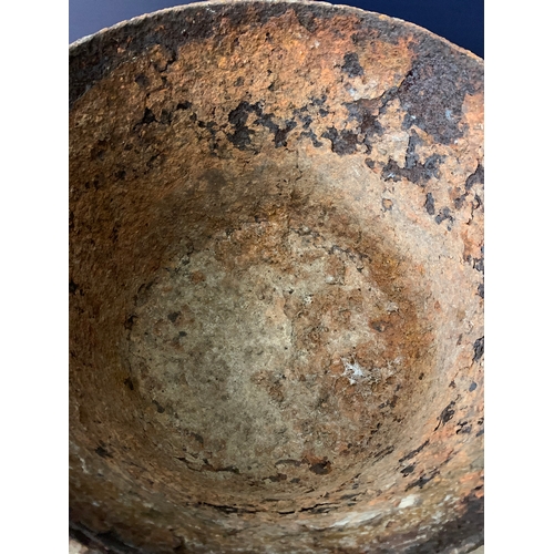 78 - LARGE CAST CAULDRON