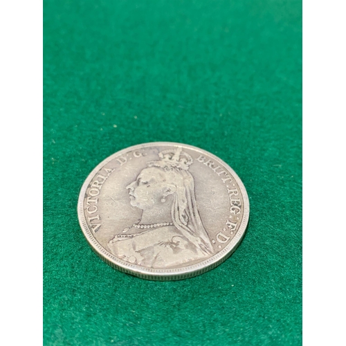 168 - 1889 SILVER CROWN