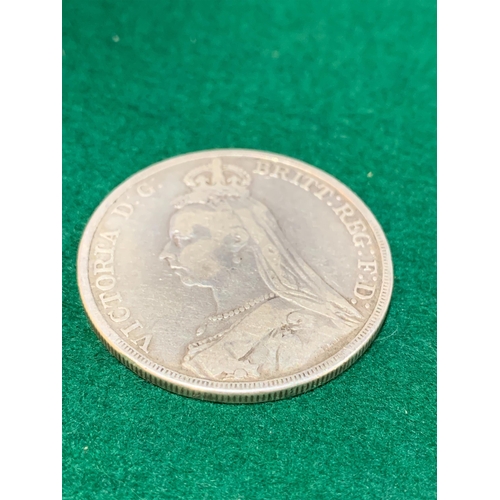 170 - 1889 SILVER CROWN