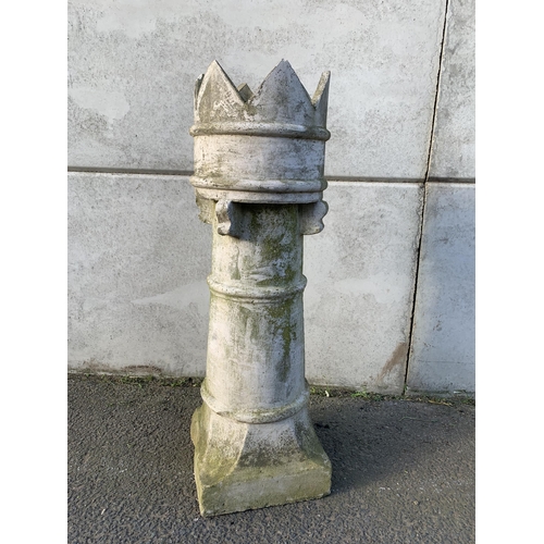 34 - TERRACOTTA  CHIMNEY FLUTE