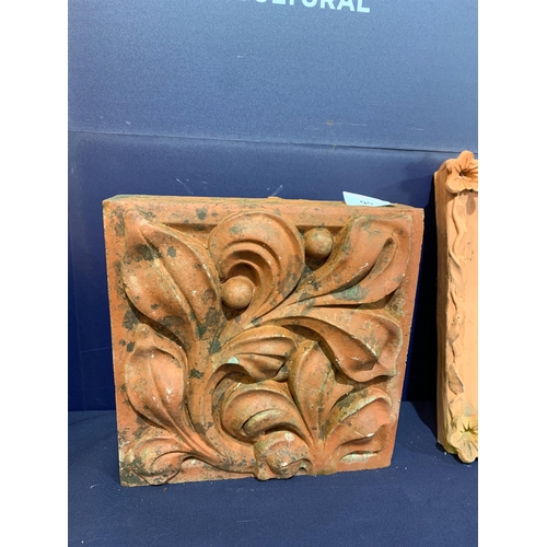 99 - TERRACOTTA WALL PLAQUES