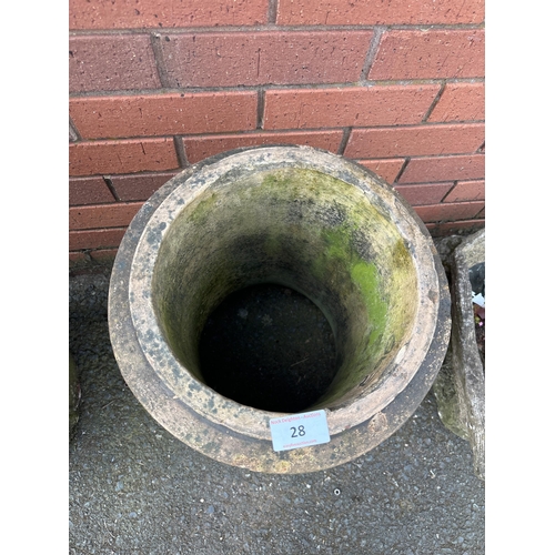 28 - TERRACOTTA CHIMNEY POT