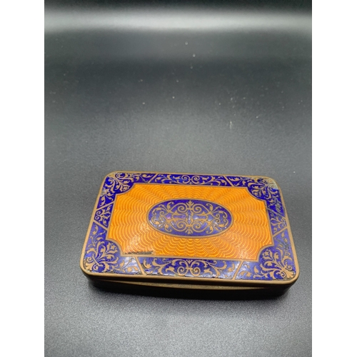 210 - AUSTRALIAN ENAMEL BOX