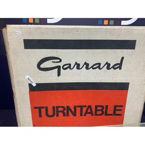 285I - GARRARD TURNABLE WITH BOX