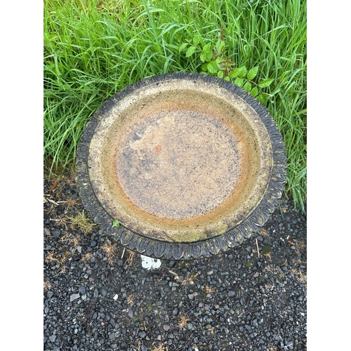 48 - COMPOSITE STONE BIRD BATH