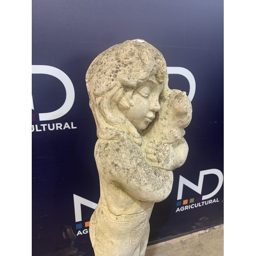 67 - CARVED STONE FIGURE