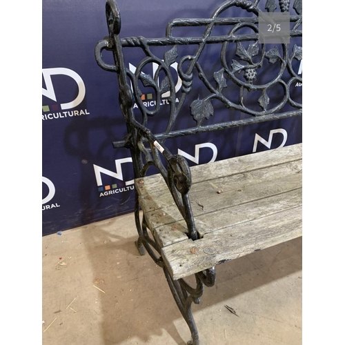 13 - CAST GARDEN BENCH