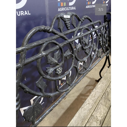 13 - CAST GARDEN BENCH