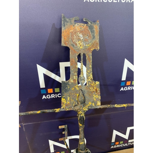 41 - WROUGHT IRON WEATHER VANE