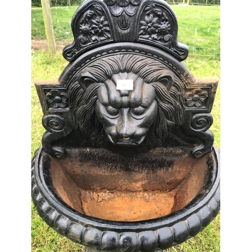 43 - CAST GARDEN WATER FOUNTAIN APPROX. 129CM