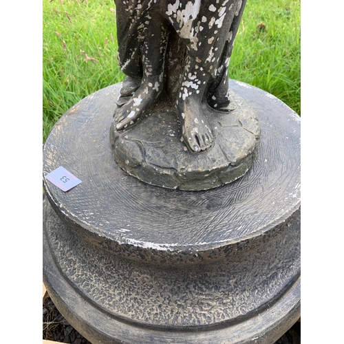 53 - LARGE STONE FIGURE