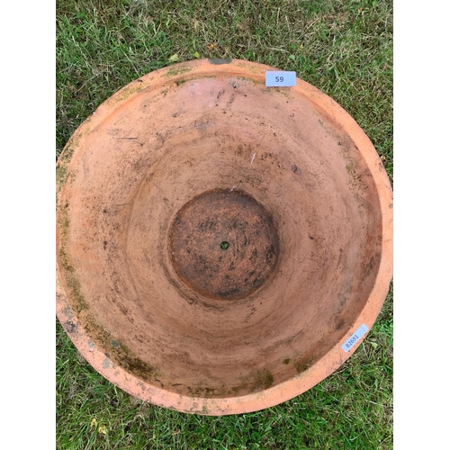 59 - TERRACOTTA POT