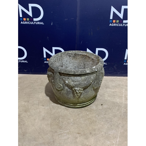 8 - COMPOSITE STONE PLANTER