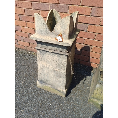 46 - TERRACOTTA CHIMNEY POT