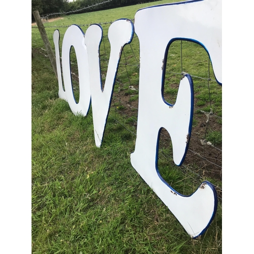 100S - ENAMEL LETTERS