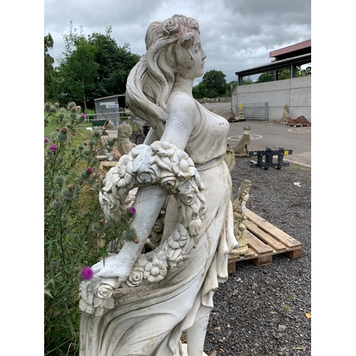 105 - LARGE GARDEN FIGURE