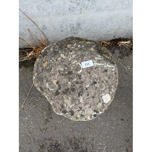 111 - COMPOSITE STONE MUSHROOM