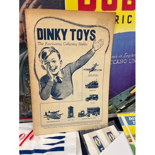 185 - VINTAGE DINKY CATALOGUES ETC